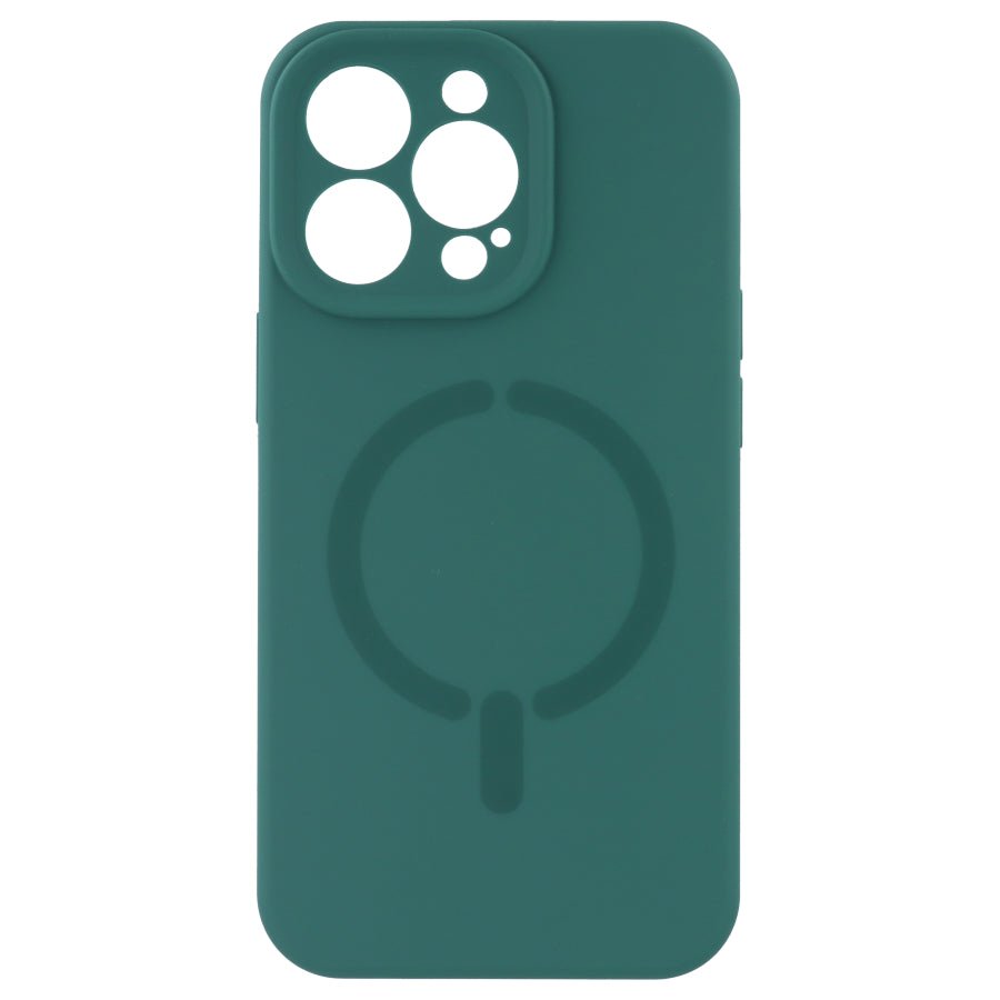 Funda Compatible con MagSafe con Cubre Cámara para iPhone 15 Pro