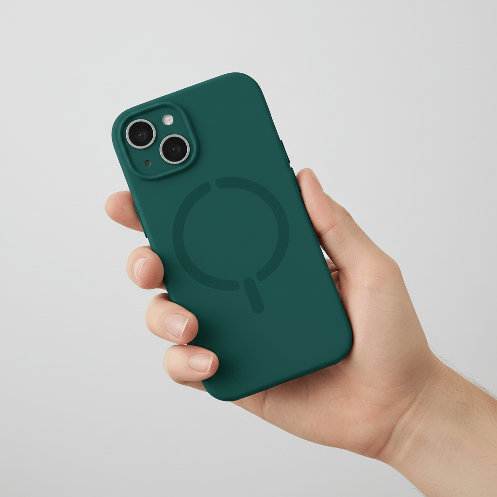 Funda Compatible con MagSafe con Cubre Cámara para iPhone 13