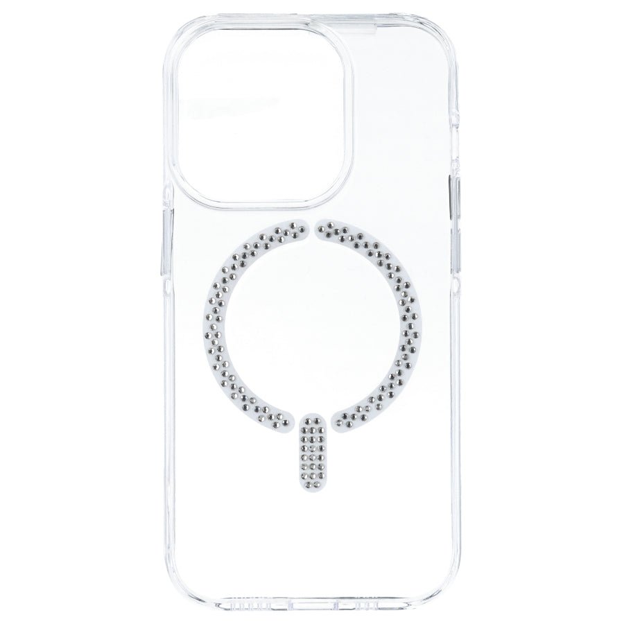 Funda Antiyellow Compatible con MagSafe con Brillantes para iPhone 14 Pro