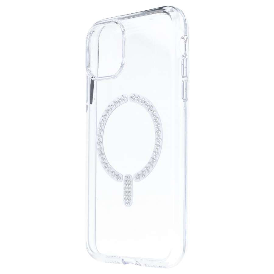 Funda Antiyellow Compatible con MagSafe con Brillantes para iPhone 11