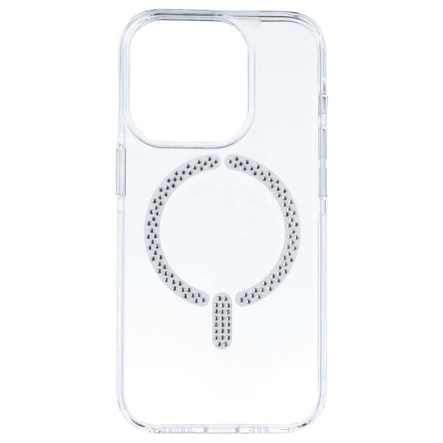 Funda Antiyellow Compatible con MagSafe con Brillantes para iPhone 15 Pro