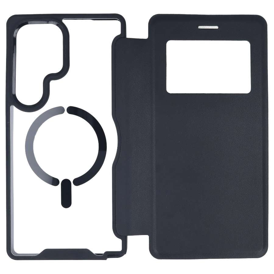 Funda Libro Compatible con Magsafe para Samsung Galaxy S24 Ultra