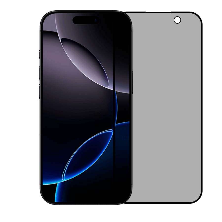 Vidrio Templado Completo Antiespía para iPhone 16 Pro Max