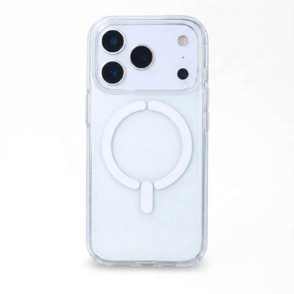 Funda Transparente Antiyellow Compatible con MagSafe para iPhone 17 Pro