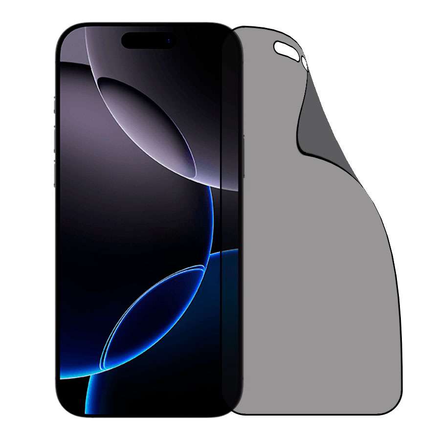 Vidrio Templado Irrompible Antiespía para iPhone 17 Pro