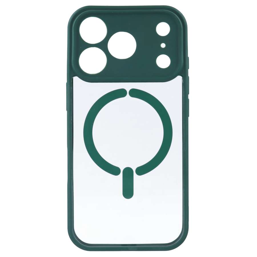 Funda Bumper Compatible con Magsafe con Cubre cámara para iPhone 17 Pro
