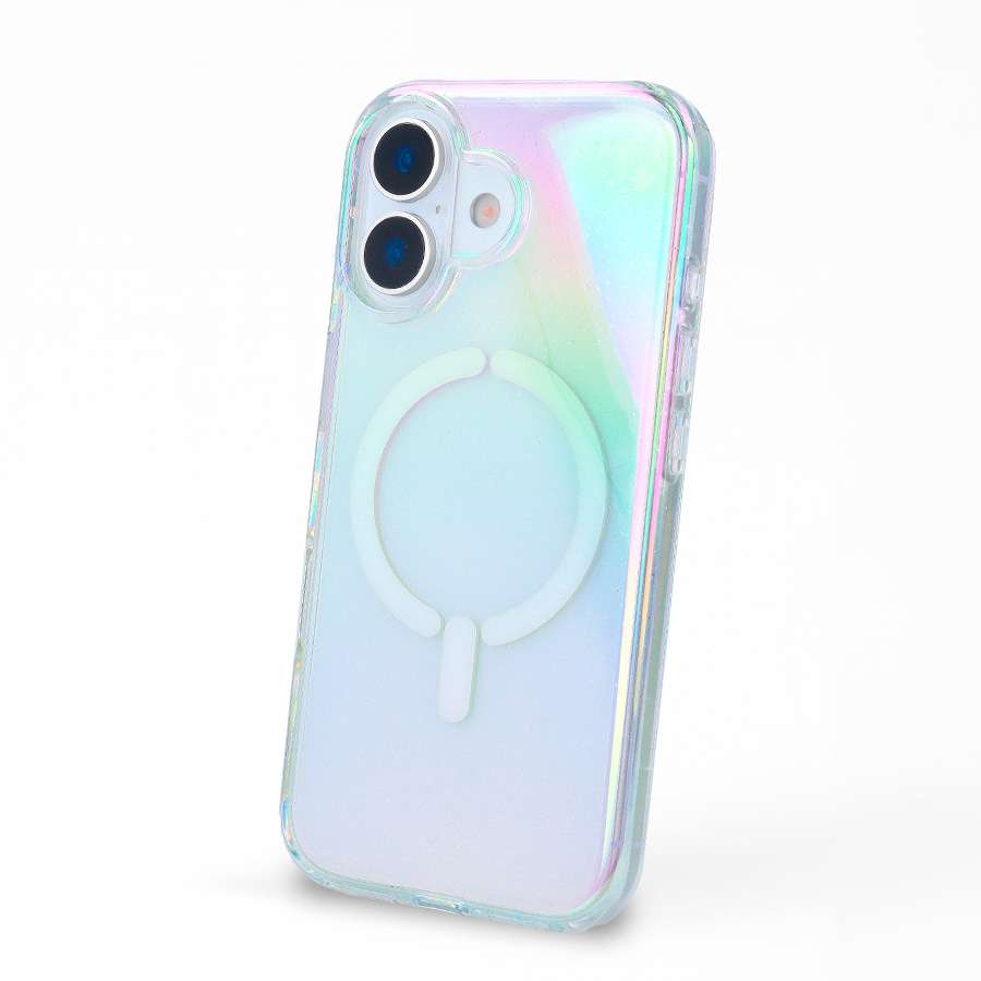 Funda Purpurina Compatible con MagSafe para iPhone 17