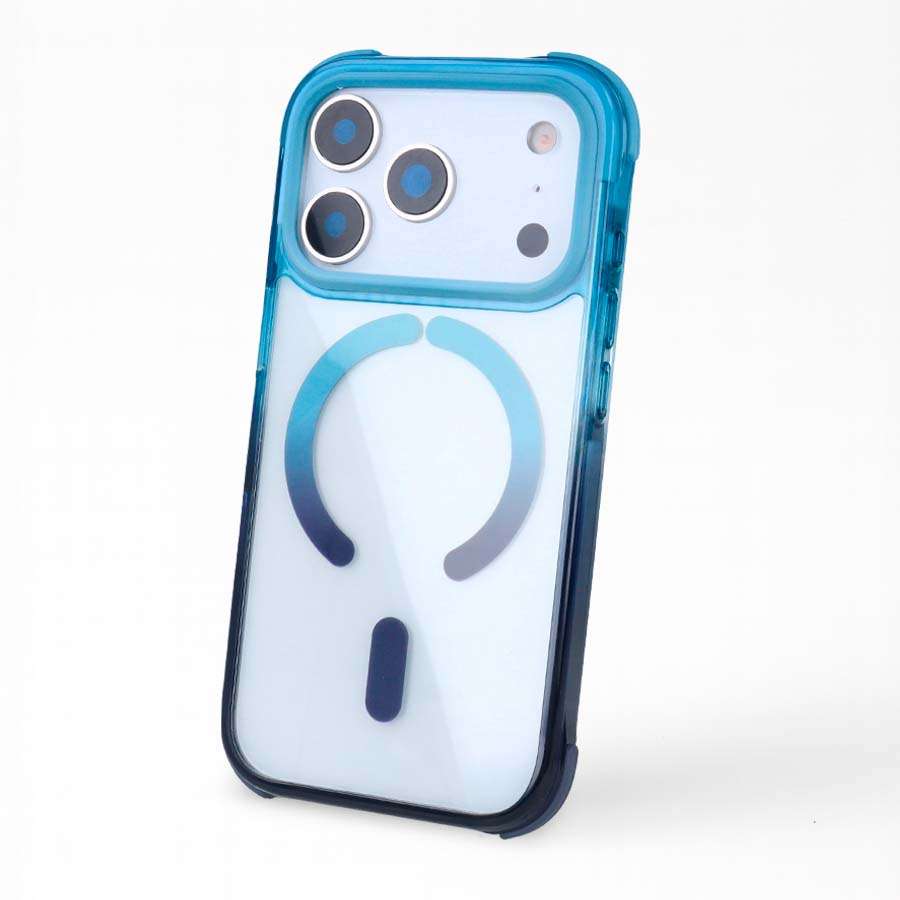 Funda Bumper Reforzada Degradada compatible con MagSafe para iPhone 17 Pro