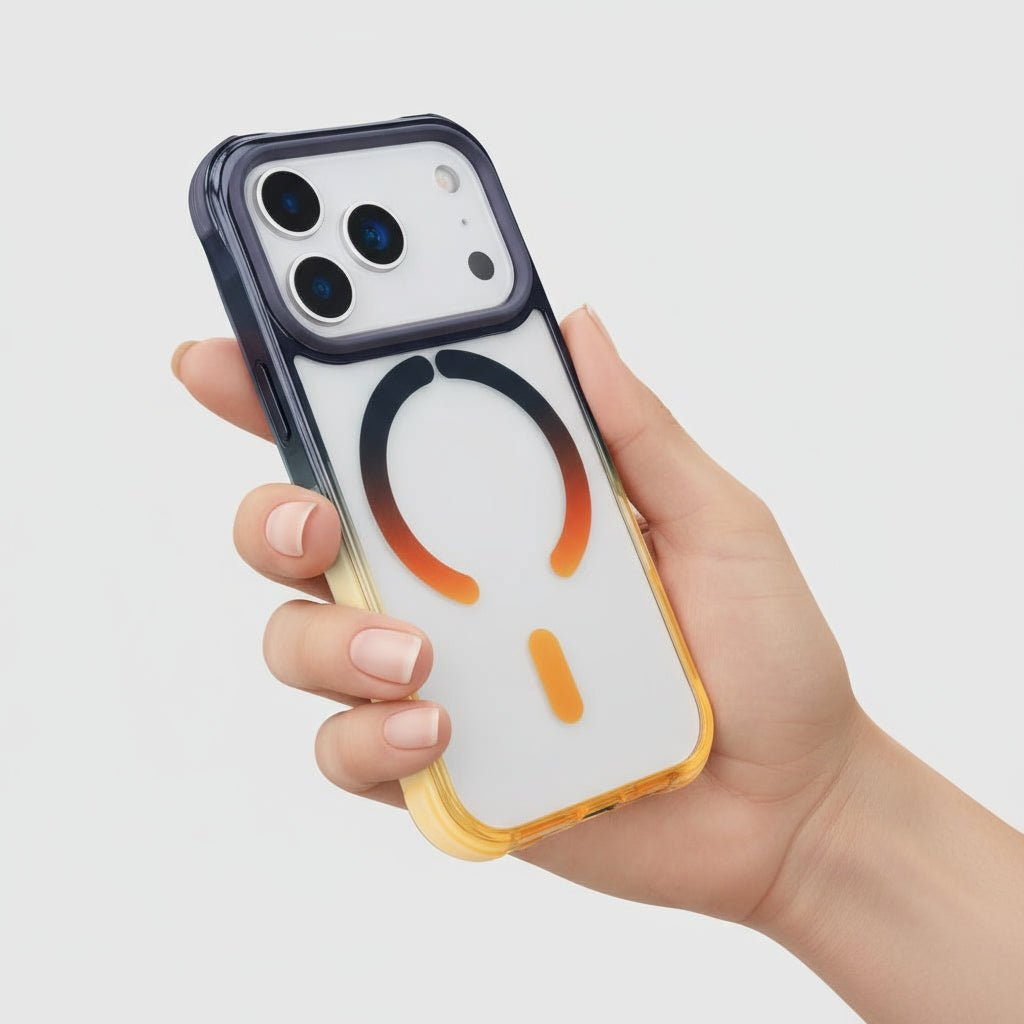 Funda Bumper Reforzada Degradada compatible con MagSafe para iPhone 17 Pro