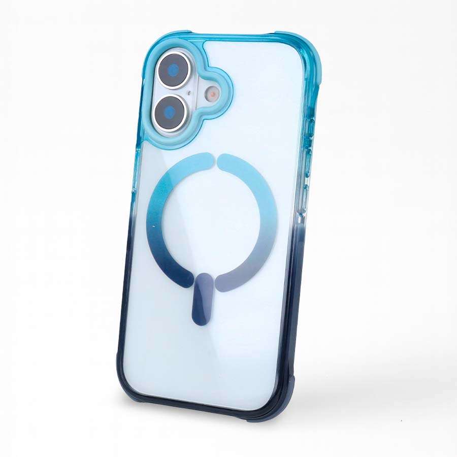 Funda Bumper Reforzada Degradada compatible con MagSafe para iPhone 17