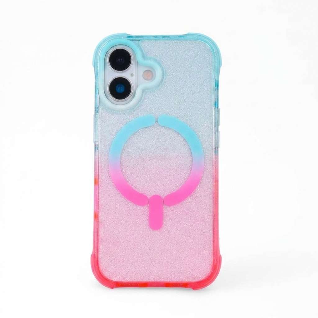 Funda Bumper Reforzada Degradada compatible con MagSafe para iPhone 17