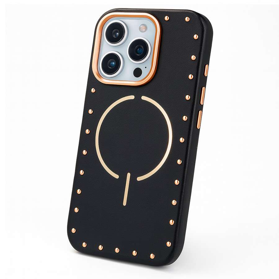 Funda Tachas Compatible con MagSafe para iPhone 14 Pro
