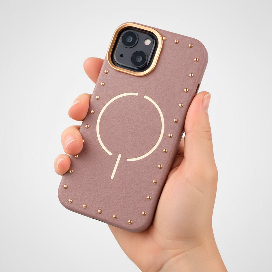 Funda Tachas Compatible con MagSafe para iPhone 14