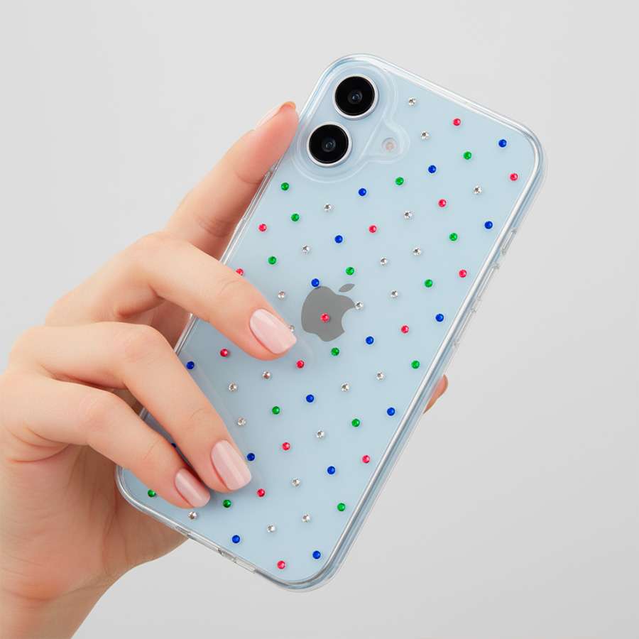 Funda Brillantes Multicolor para iPhone 17
