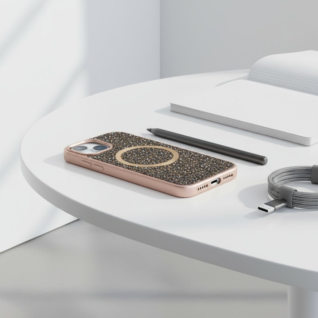 Funda Brillo compatible con MagSafe para iPhone 13