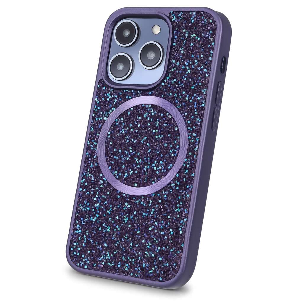 Funda Brillo compatible con MagSafe para iPhone 15 Pro Max