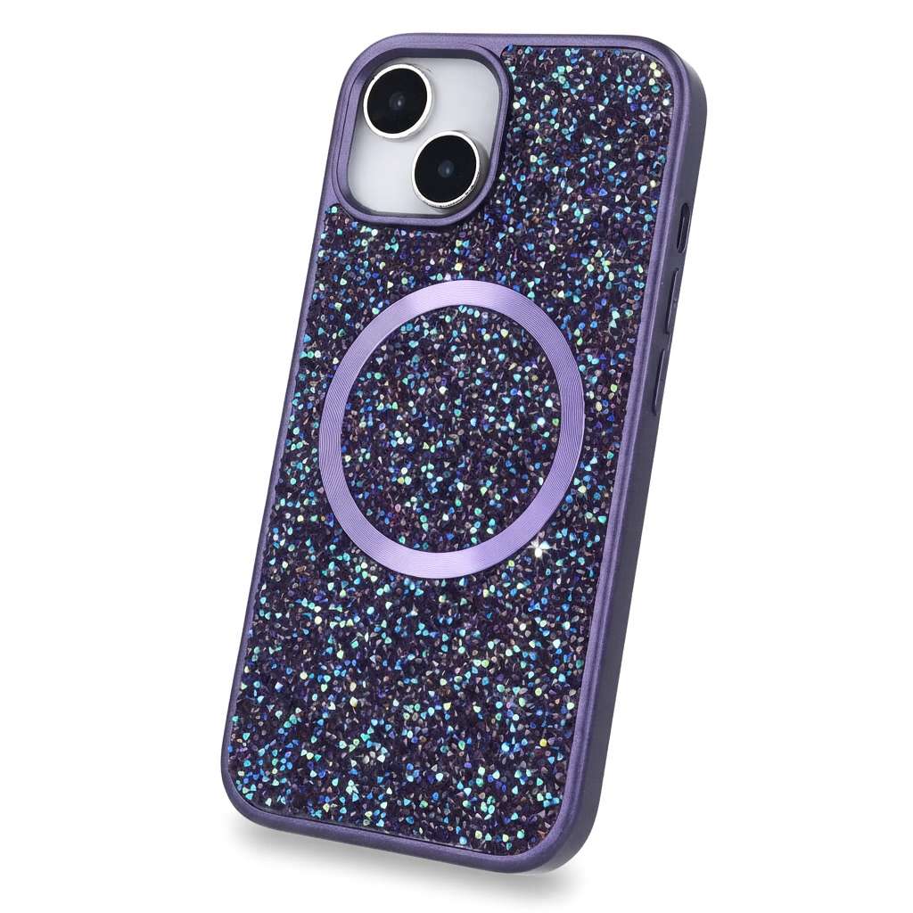 Funda Brillo compatible con MagSafe para iPhone 15