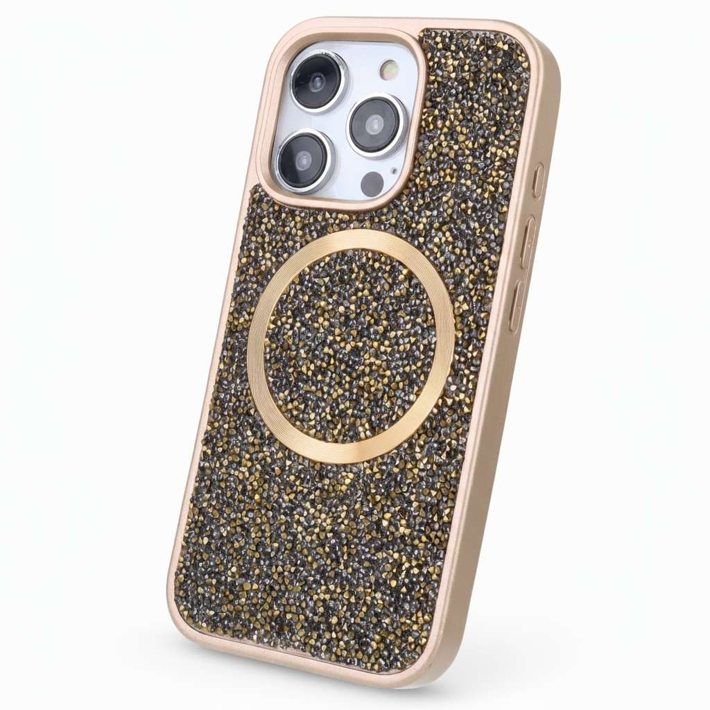Funda Brillo compatible con MagSafe para iPhone 15 Pro