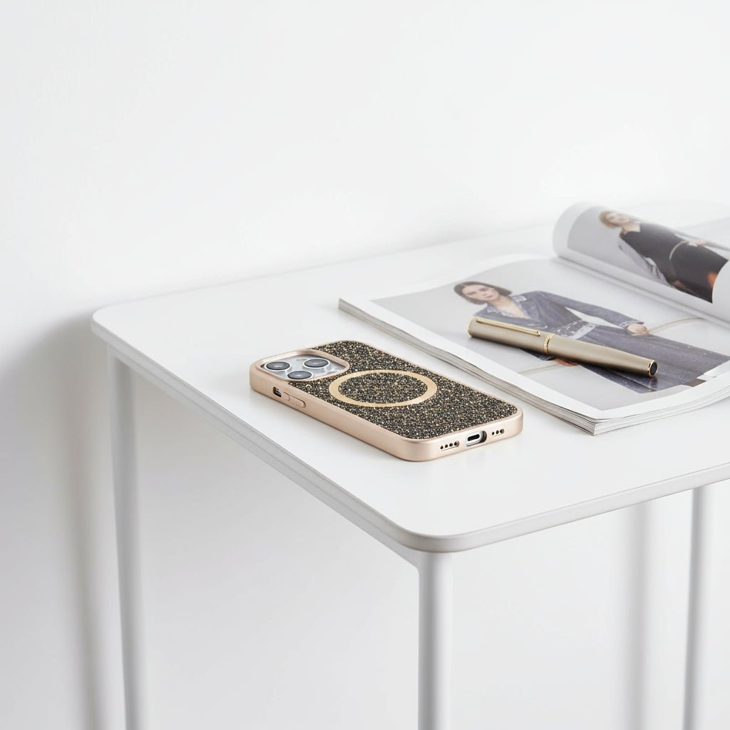 Funda Brillo compatible con MagSafe para iPhone 15 Pro