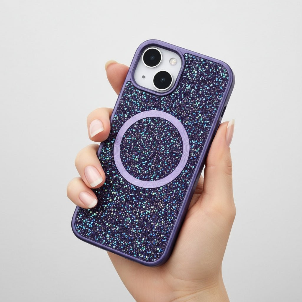 Funda Brillo compatible con MagSafe para iPhone 14