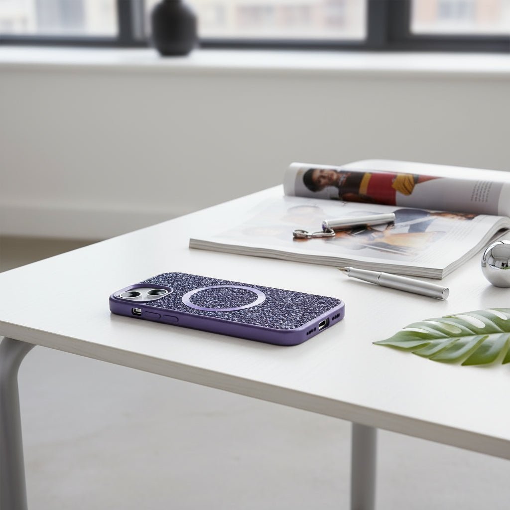 Funda Brillo compatible con MagSafe para iPhone 14