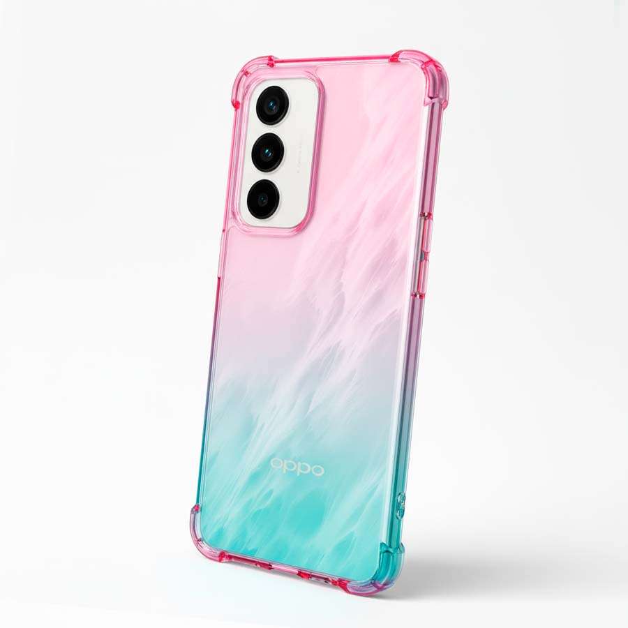 Funda Bumper Reforzada Degradada para Oppo A5 5G