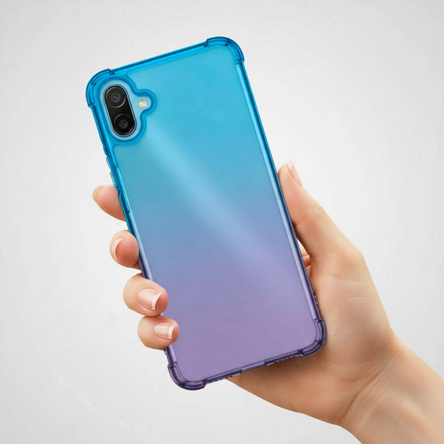 Funda Bumper Reforzada Degradada para Samsung Galaxy A07