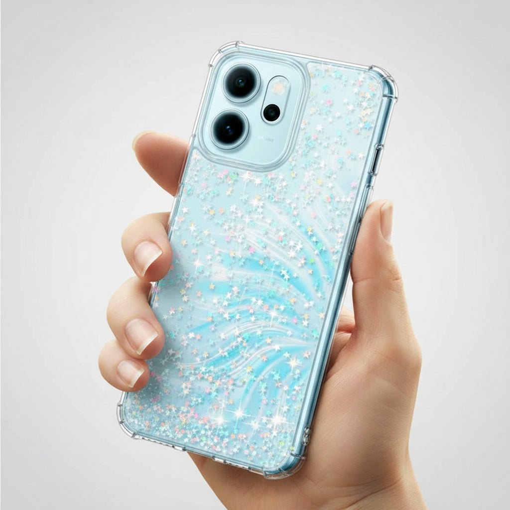Funda Glitter Premium para Oppo Reno 14