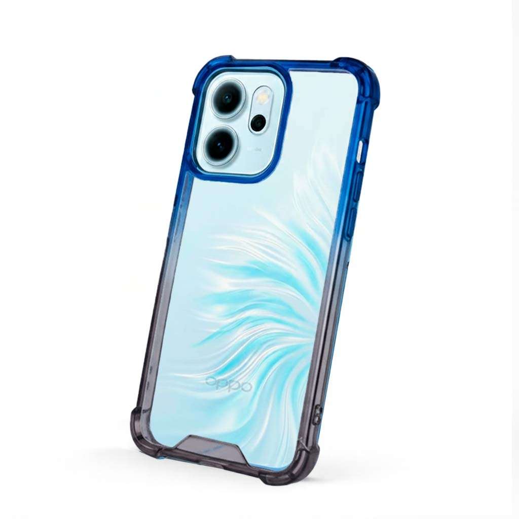 Funda Bumper Reforzada Degradada para Oppo Reno 14
