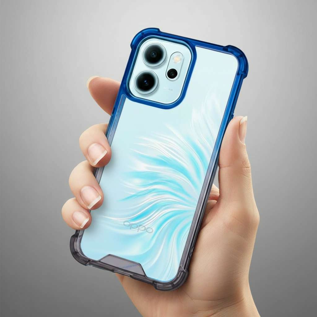 Funda Bumper Reforzada Degradada para Oppo Reno 14