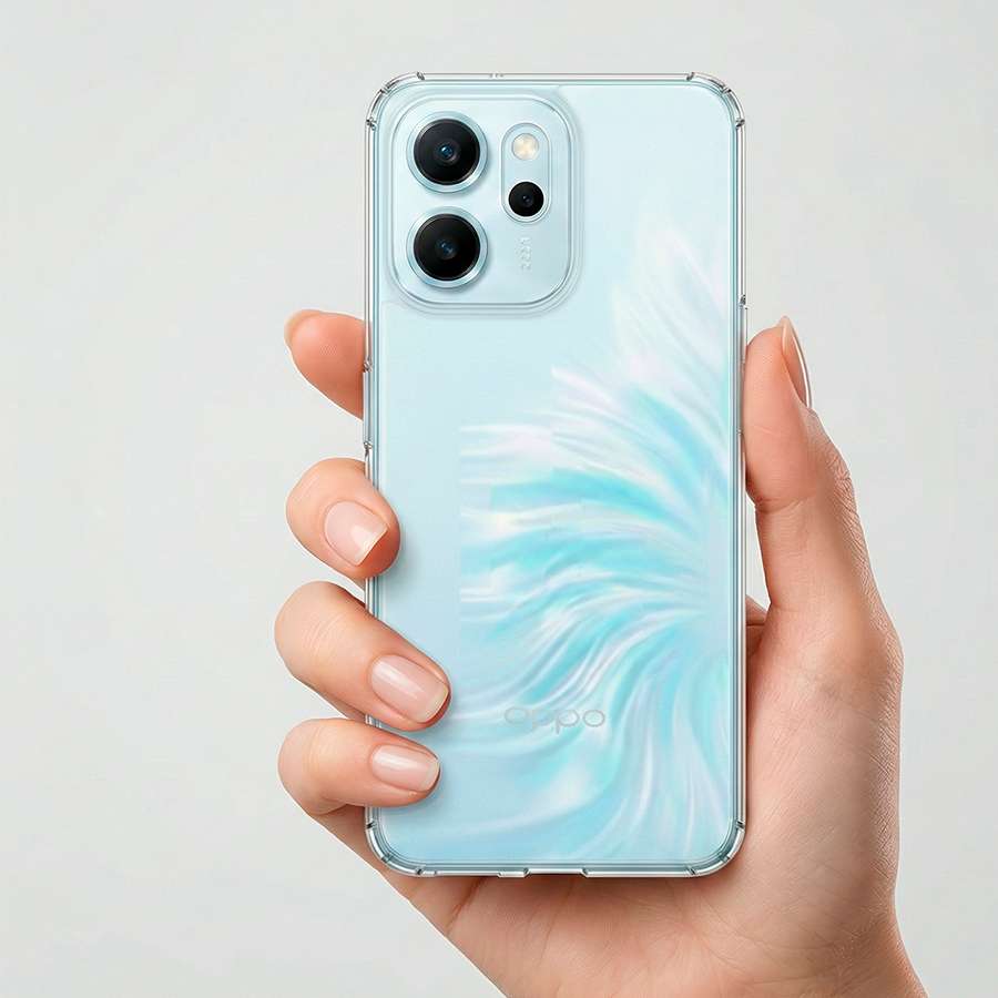 Funda Silicona Transparente para Oppo Reno 14