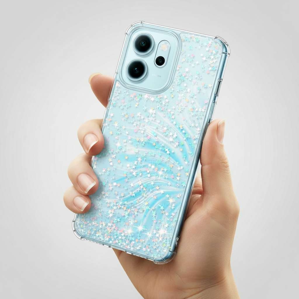 Funda Glitter Premium para Oppo Reno 14FS