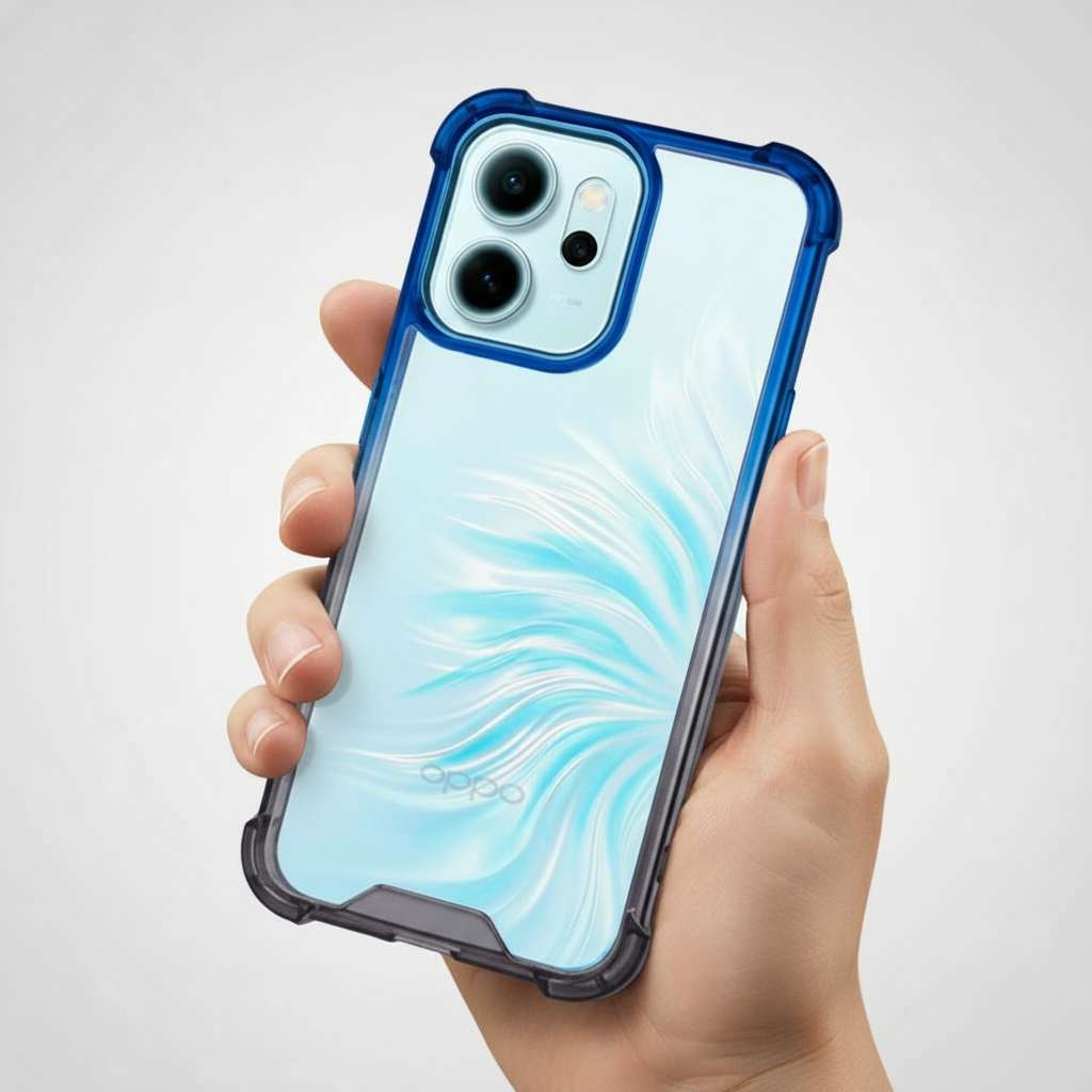 Funda Bumper Reforzada Degradada para Oppo Reno 14F