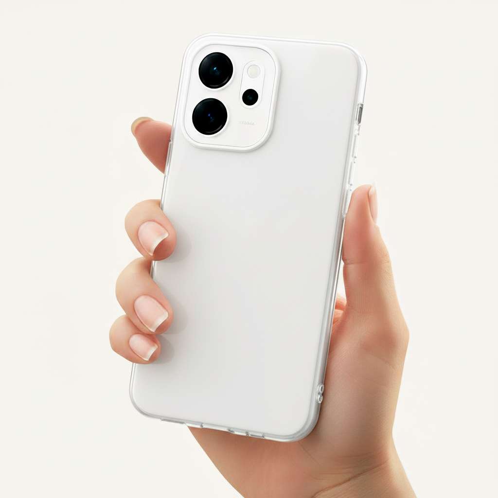 Funda Silicona Transparente para Oppo Reno 14F