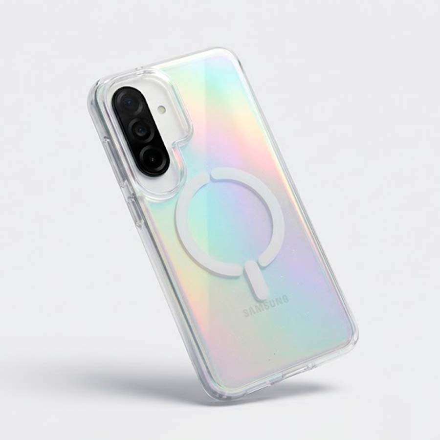 Funda Purpurina Compatible con MagSafe para Samsung Galaxy S26