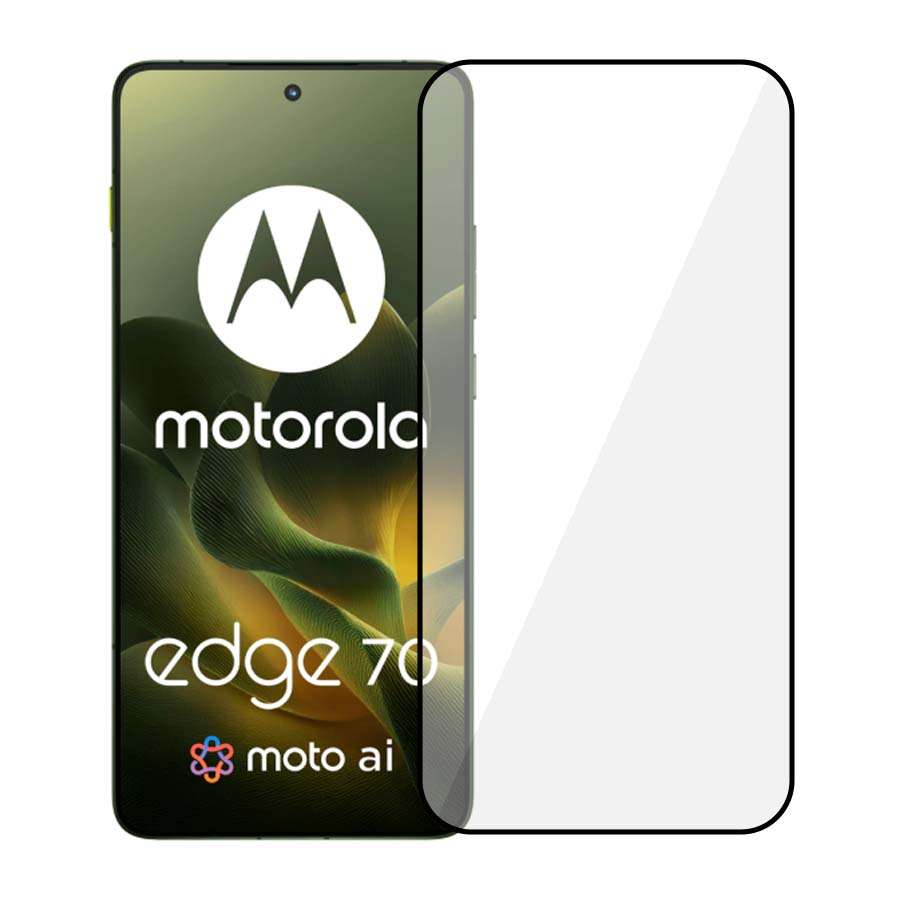 Vidrio Templado Completo para Motorola Edge 70
