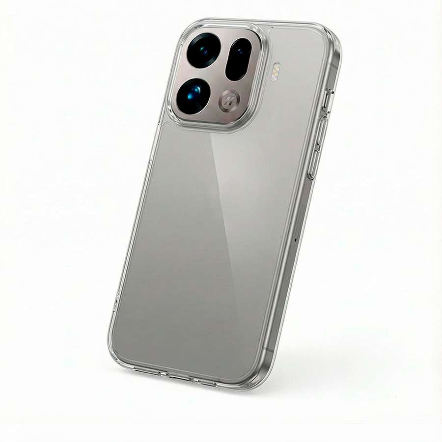 Funda Silicona Transparente para Oppo Find X9 Pro