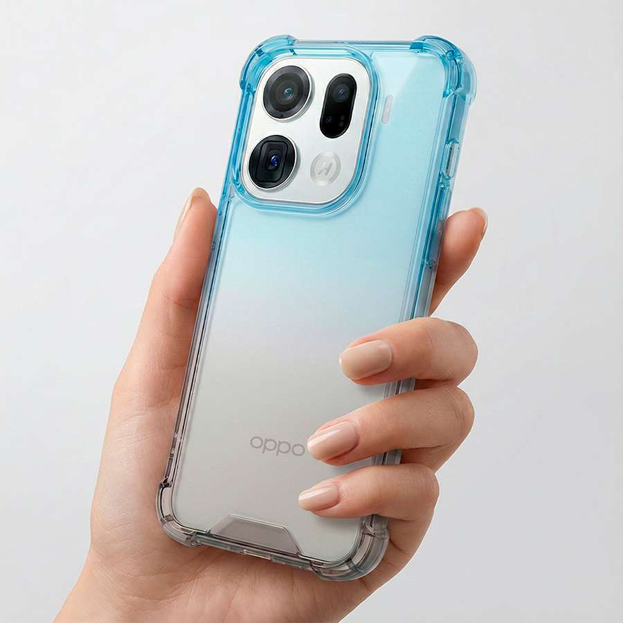Funda Bumper Reforzada Degradada para Oppo Find X9