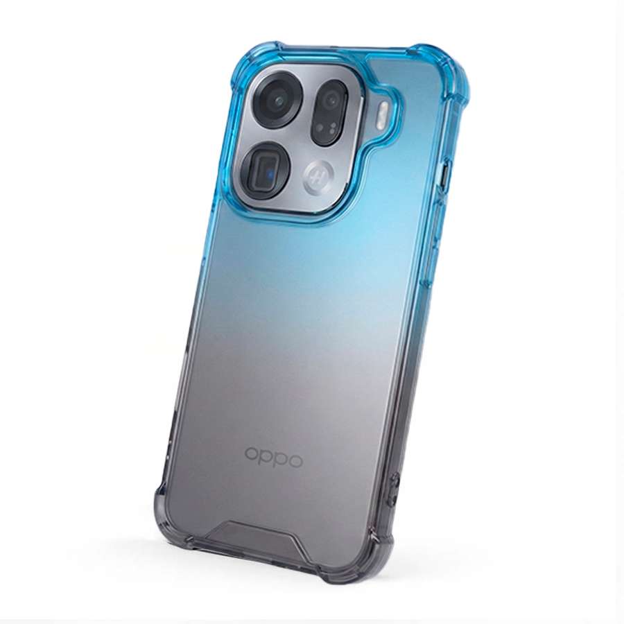 Funda Bumper Reforzada Degradada para Oppo Find X9 Pro