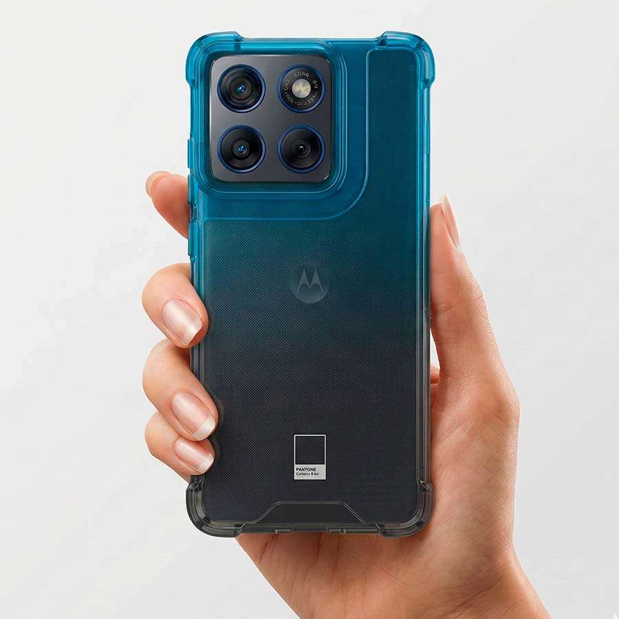 Funda Bumper Reforzada Degradada para Motorola Edge 70