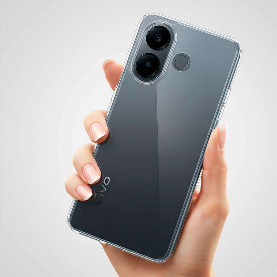 Funda Silicona Transparente para Vivo V60 Lite