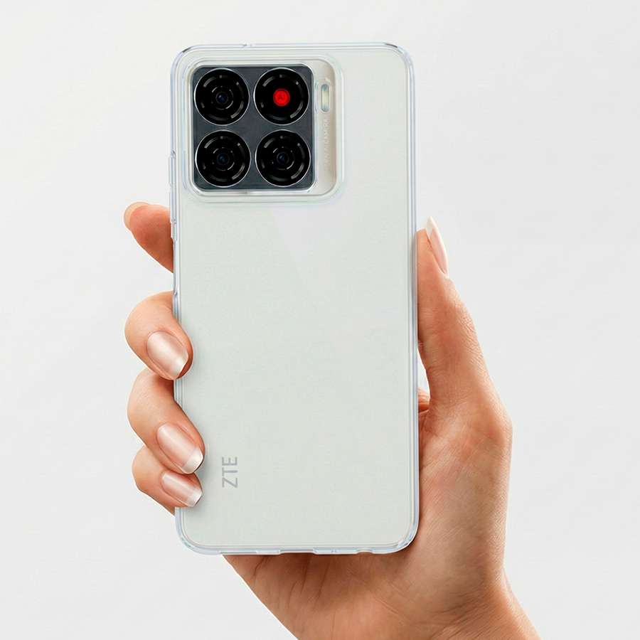 Funda Silicona Transparente para ZTE Blade A56 4G
