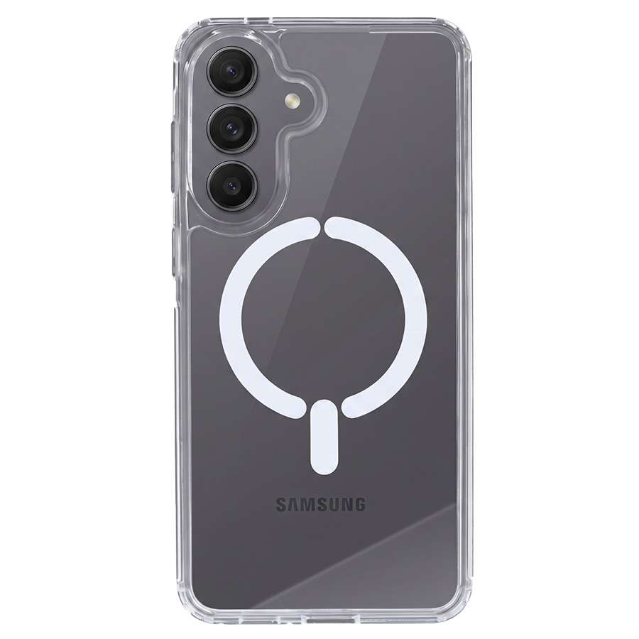Funda Transparente Logo Compatible con Magsafe para Samsung Galaxy A57
