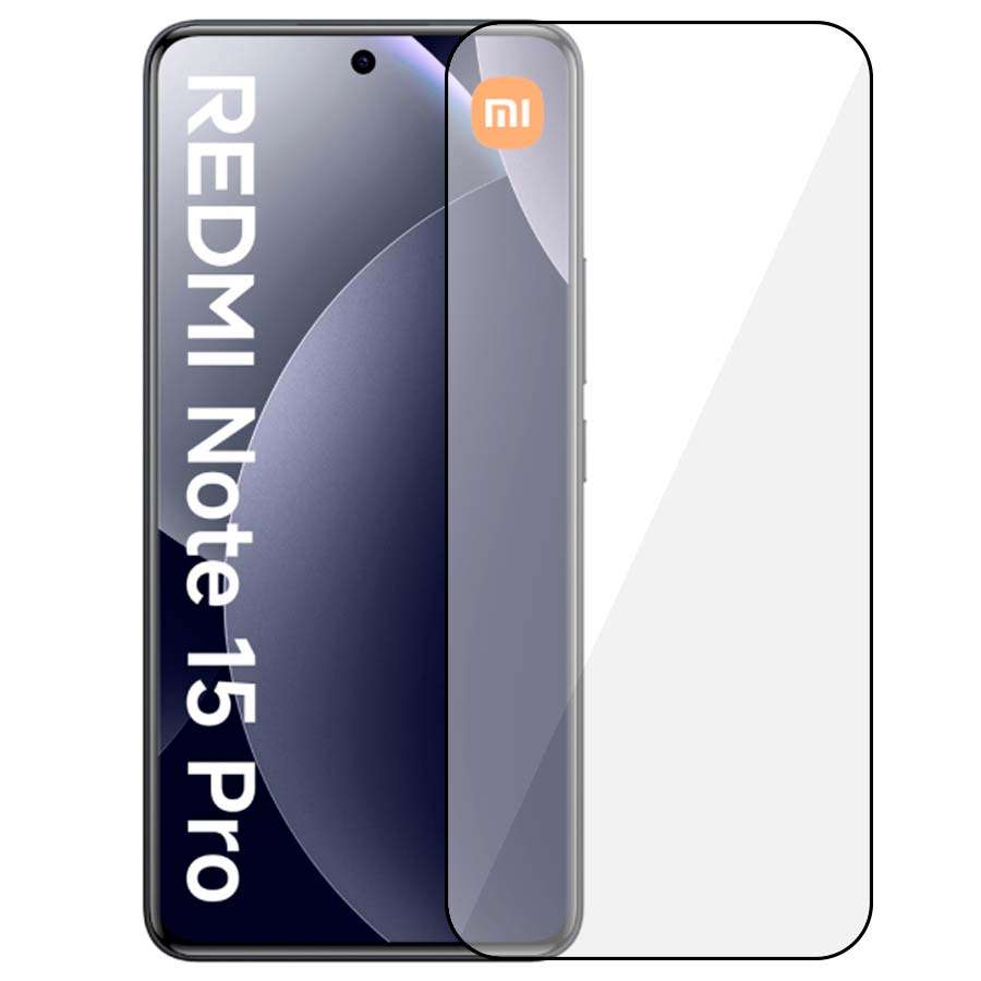 Vidrio Templado Completo para Xiaomi Redmi Note 15 Pro 4G