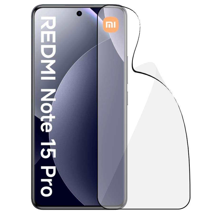 Vidrio Templado Completo Irrompible para Xiaomi Redmi Note 15 Pro 4G