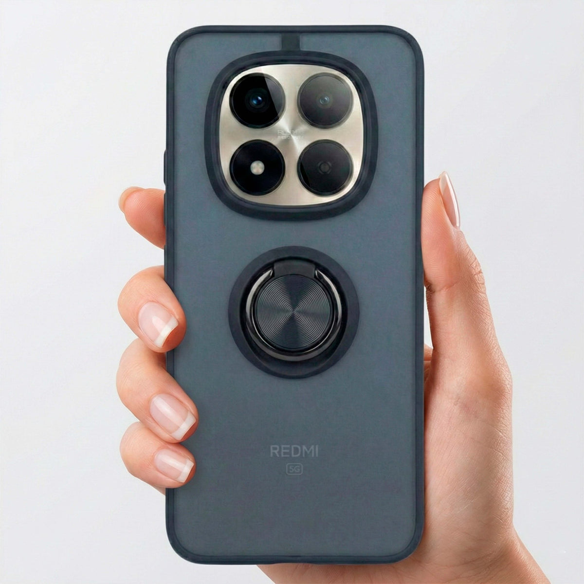 Funda Acrílica con Anillo para Xiaomi Redmi Note 15 Pro 5G