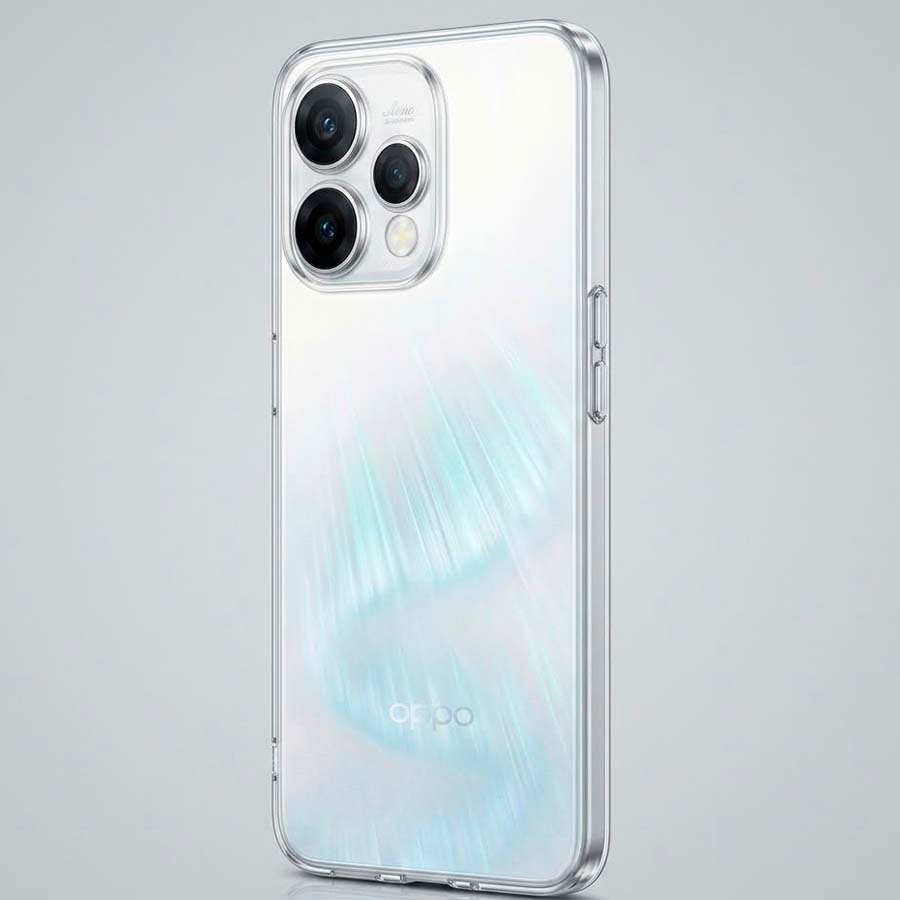 Funda Silicona Transparente para Oppo Reno 15 Pro