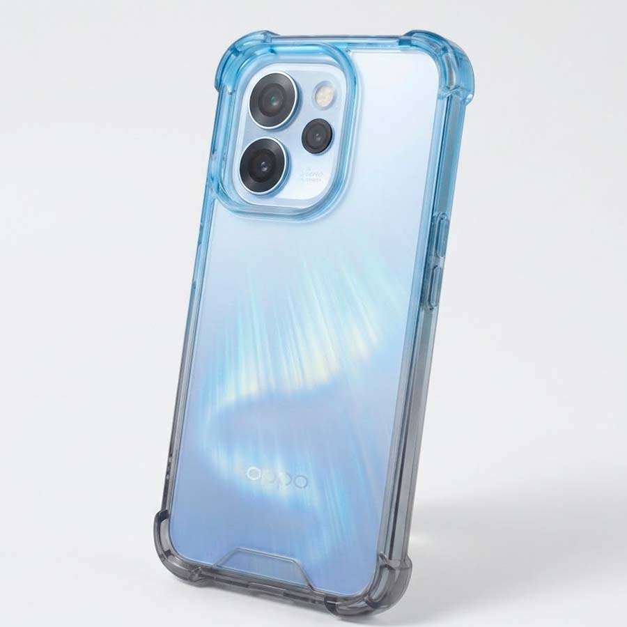 Funda Bumper Reforzada Degradada para Oppo Reno 15FS