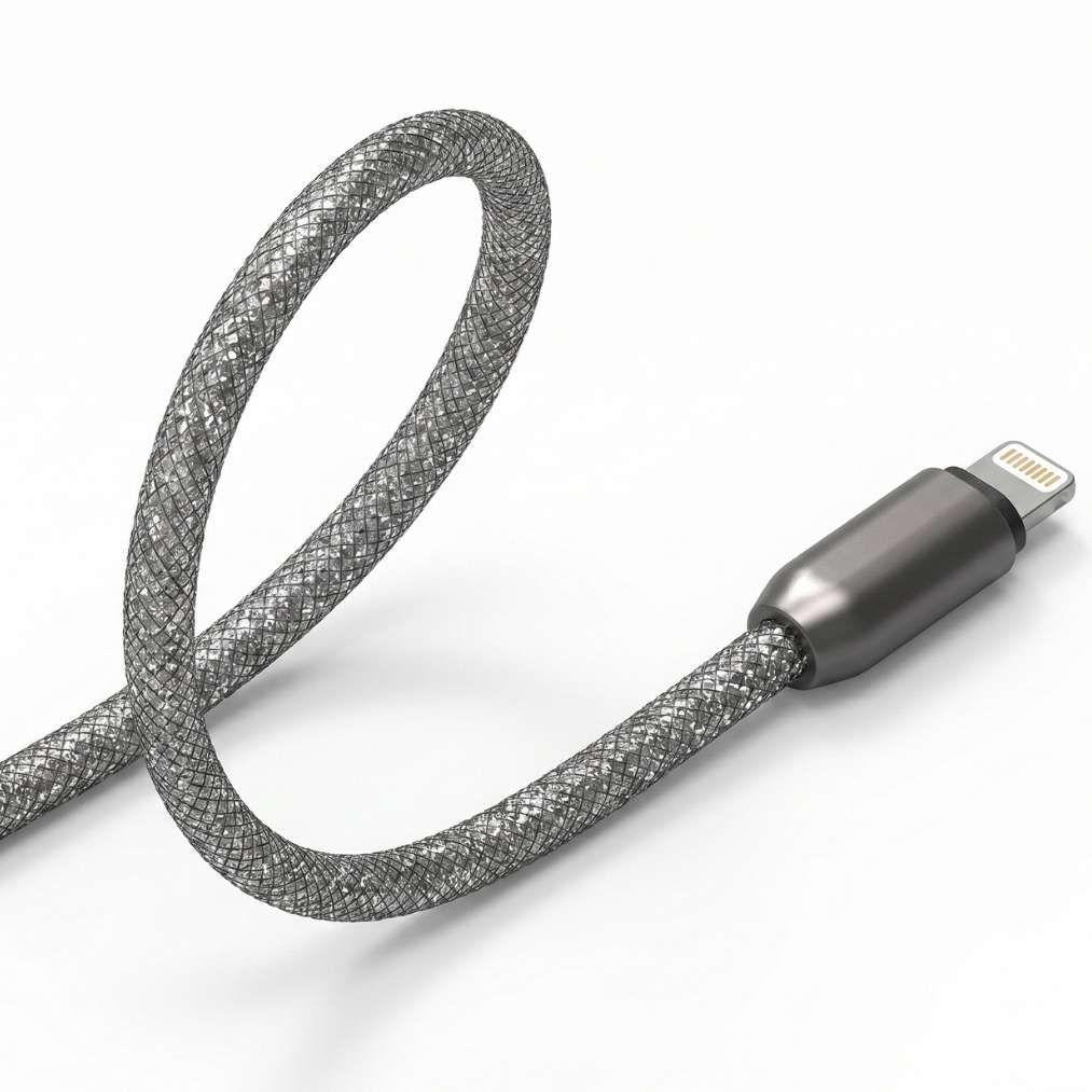Cable Glitter - Tipo C a Lightning