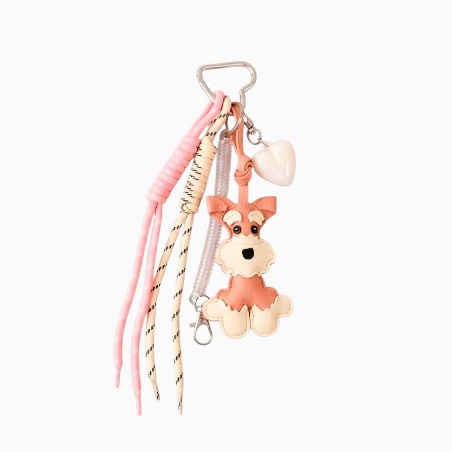 Charm Colgante Perrito — Llavero Kawaii para Celular